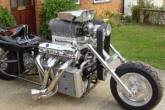 RAPOM V8 - самый мощный мотоцикл для драга