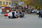 Очередная авария с участием скутера в Чернигове