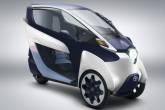 Электрический концепт Toyota – трехколесный «скуто-мобиль» i-ROAD