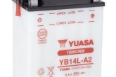 Аккумулятор кислотный 14Ah 175A (L134*W89*H166mm) YUASA YB14L-A2