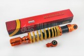 Амортизатор універсальний (+ перехідник) 350mm, тюнінговий (оранжево-жовтий) NDT