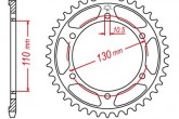 Звезда задняя JT JTR1479.47ZBK JT SPROCKETS