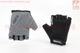 Перчатки без пальцев XS черные, с гелевыми вставками под ладонь SBG-1457 SPELLI