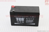 Аккумулятор SL12-7,2 - 12V7,2Ah (L151*W65*H94mm) для ИБП, игрушек и др., TCS