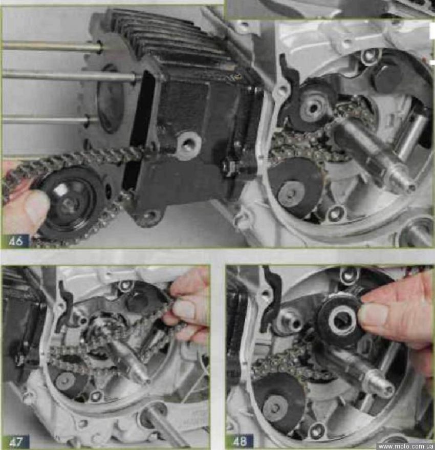 Ремонт двигатель 125