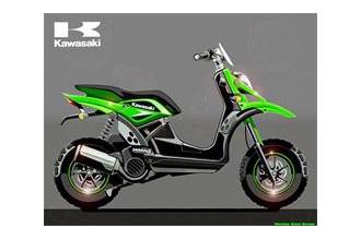 Kawasaki увійде на ринок скутерів-п'ятдесяток!