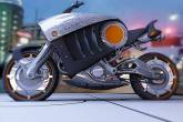 Мотоцикл-концепт Dacoit от Nitin Design