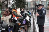 Всеукраинская акция протеста против регистрации скутеров состоялась!