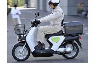 Honda презентовала скутер с электродвигателем