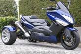 Японські майстри тюнінгу поставили Yamaha TMAX 500 на три колеса