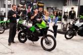 В Нью-Йорке представлен обновленный мотард Kawasaki KLR650 New Edition 2014