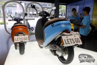 Gogoro Smartscooter — первый электрический скутер Тайваня по цене обычного