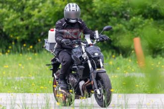 Оновлений Yamaha MT-07 помічений при тестуванні