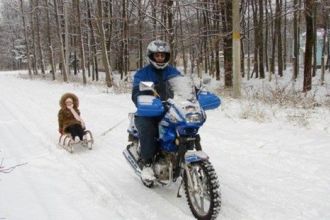 Основні негативні фактори катання на мотоциклі в холодну пору року