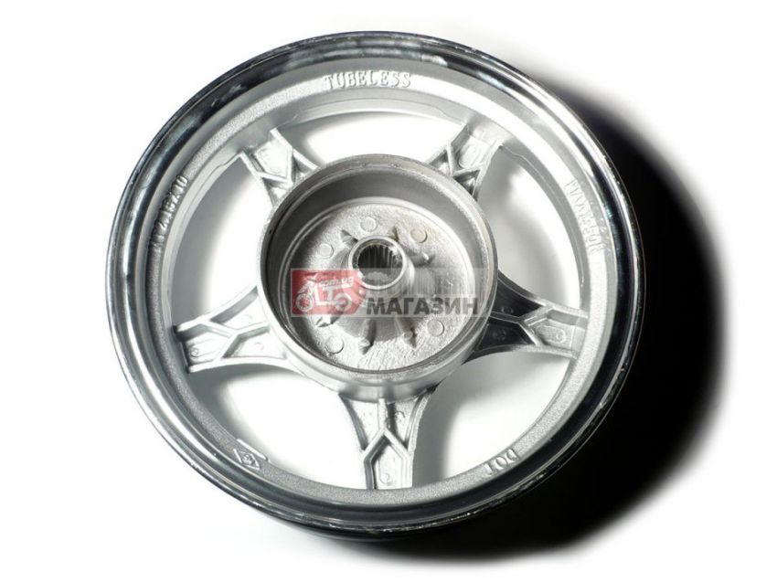 диск колесный литой задний 2,15x10 (барабанный тор