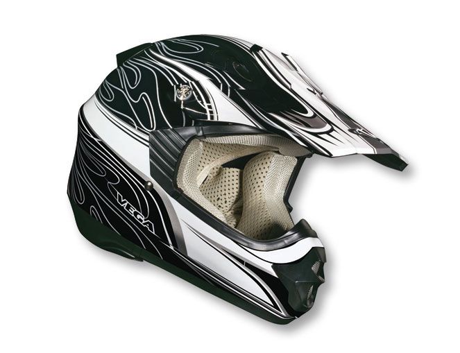 шлем (кроссовый) nbx-pro scorch серый черный глянц