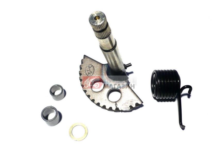 полумесяц короткий в сборе 129мм 125cc/150сс gy6 1
