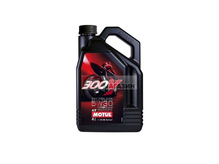 масло motul 300v 4t factory line sae 5w30 (4л)