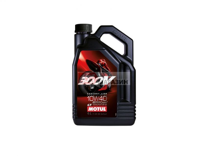 масло motul 300v 4t factory line 10w40 (4л)