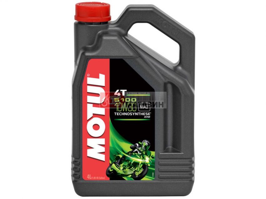 масло motul 5100 4t 10w30 (4л)