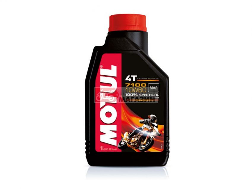 масло motul 4t 7100 10w60 (1л)