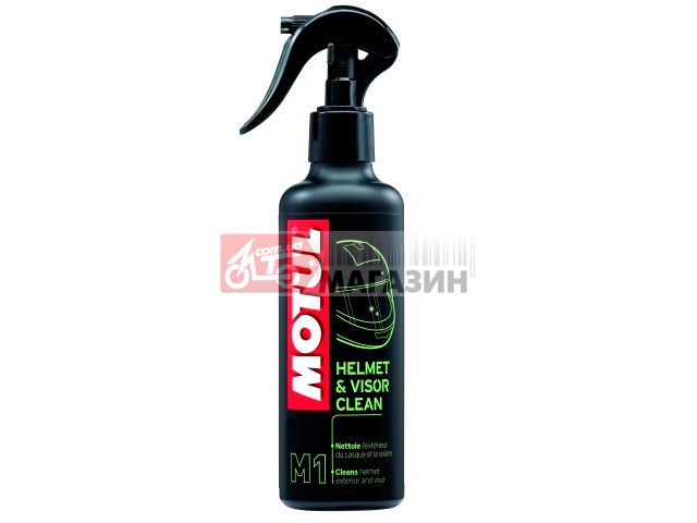 спрей motul m1 helmet & visor clean (250ml)