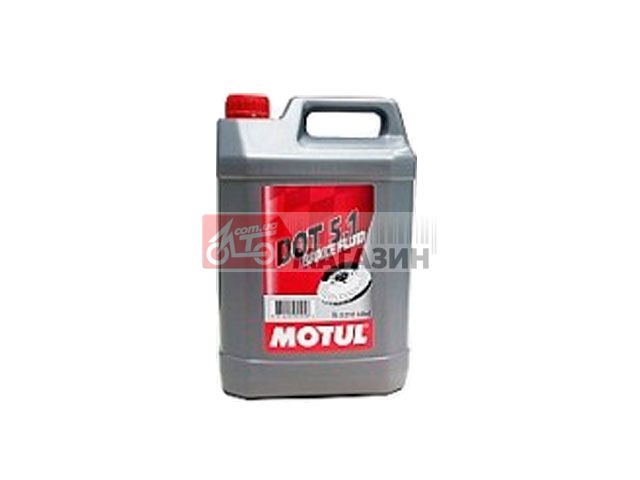тормозная жидкость motul dot 5.1 brake fluid (5l)