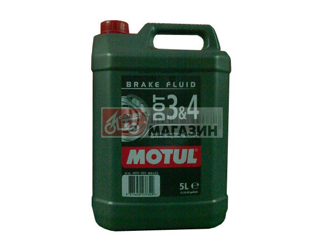 тормозная жидкость motul dot 3/4 5l