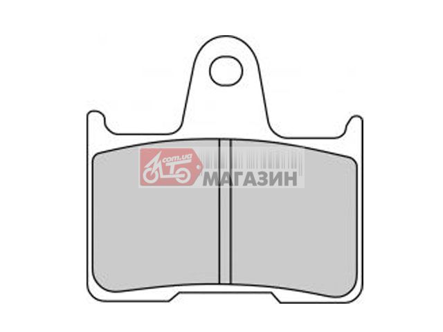 тормозные колодки ferodo fe fdb2111st
