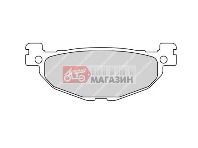 тормозные колодки ferodo fe fdb2200p