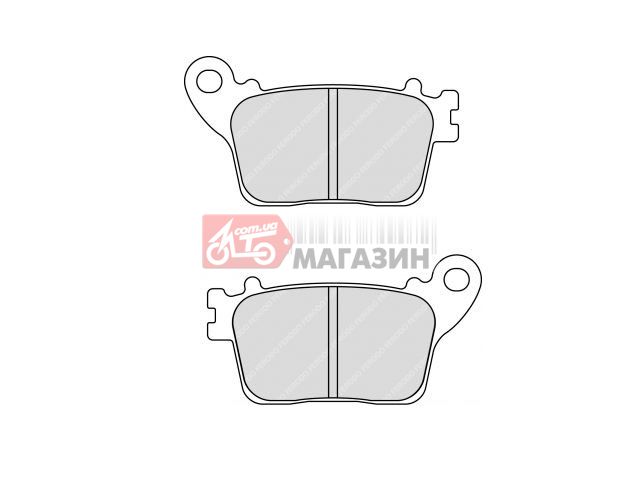 тормозные колодки ferodo fe fdb2221p