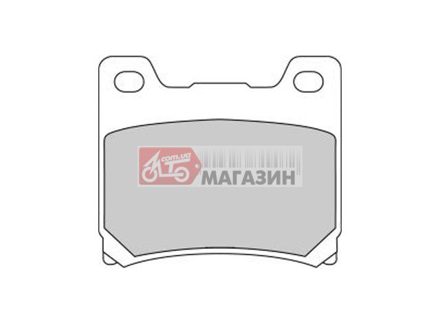 тормозные колодки ferodo fe fdb337p