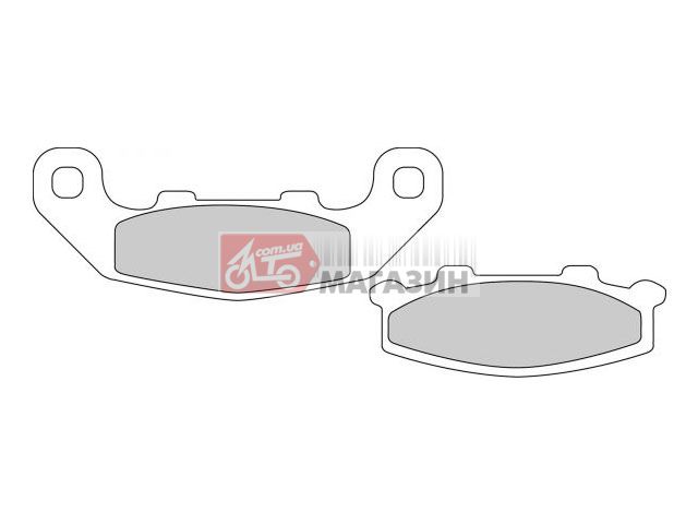 тормозные колодки ferodo fe fdb508p