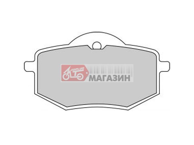 тормозные колодки ferodo fe fdb591p