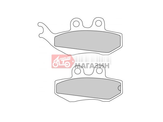 тормозные колодки ferodo fe fdb677ag