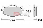 Гальмівні колодки Braking BR 685SM1