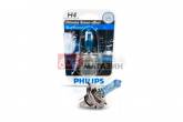 Галогенная лампа Philips BlueVision Moto 12342BVUBW H4 12В 60/55 Вт