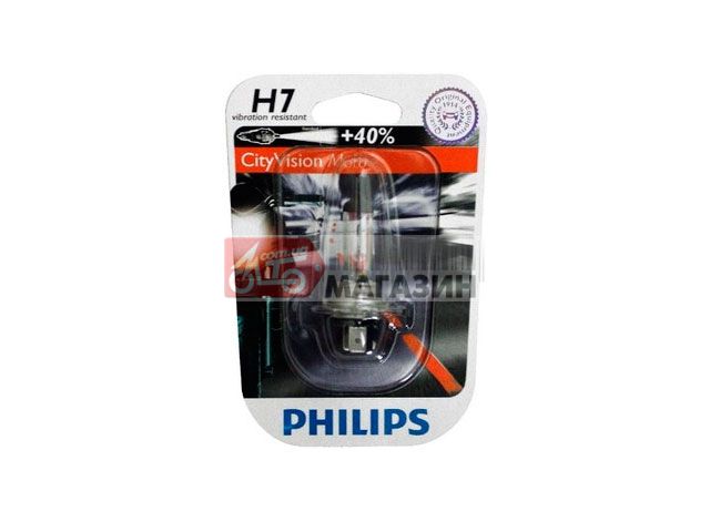 галогенная лампа philips cityvision moto 12972ctvb