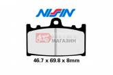 Гальмівні колодки NISSIN 2P214NS