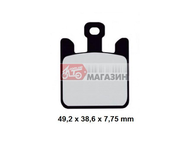 тормозные колодки nissin 2p300st