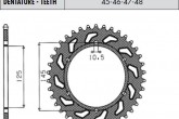 Задня зірка SUNSTAR SS 1-3541-45