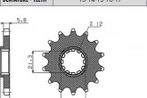 Зірка передня SUNSTAR SS 38315
