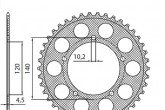 Задня зірка легкосплавная SUNSTAR SS 5-3497-43