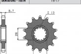 Звезда передняя SUNSTAR SS 81717