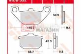 Гальмівні колодки TRW-LUCAS MCB532