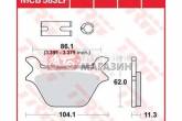 Гальмівні колодки TRW-LUCAS MCB583LF