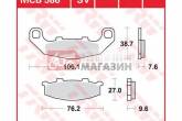 Гальмівні колодки TRW-LUCAS MCB586