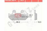 Гальмівні колодки дискові TRW-LUCAS MCB624