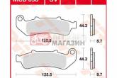 Гальмівні колодки дискові TRW-LUCAS MCB658