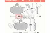 Гальмівні колодки дискові TRW-LUCAS MCB662